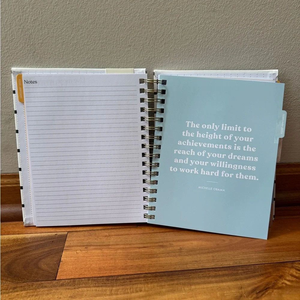 2026 Planners, Eccolo Spiral Agenda Planner, Weekly & Monthly Pages, 12 Months